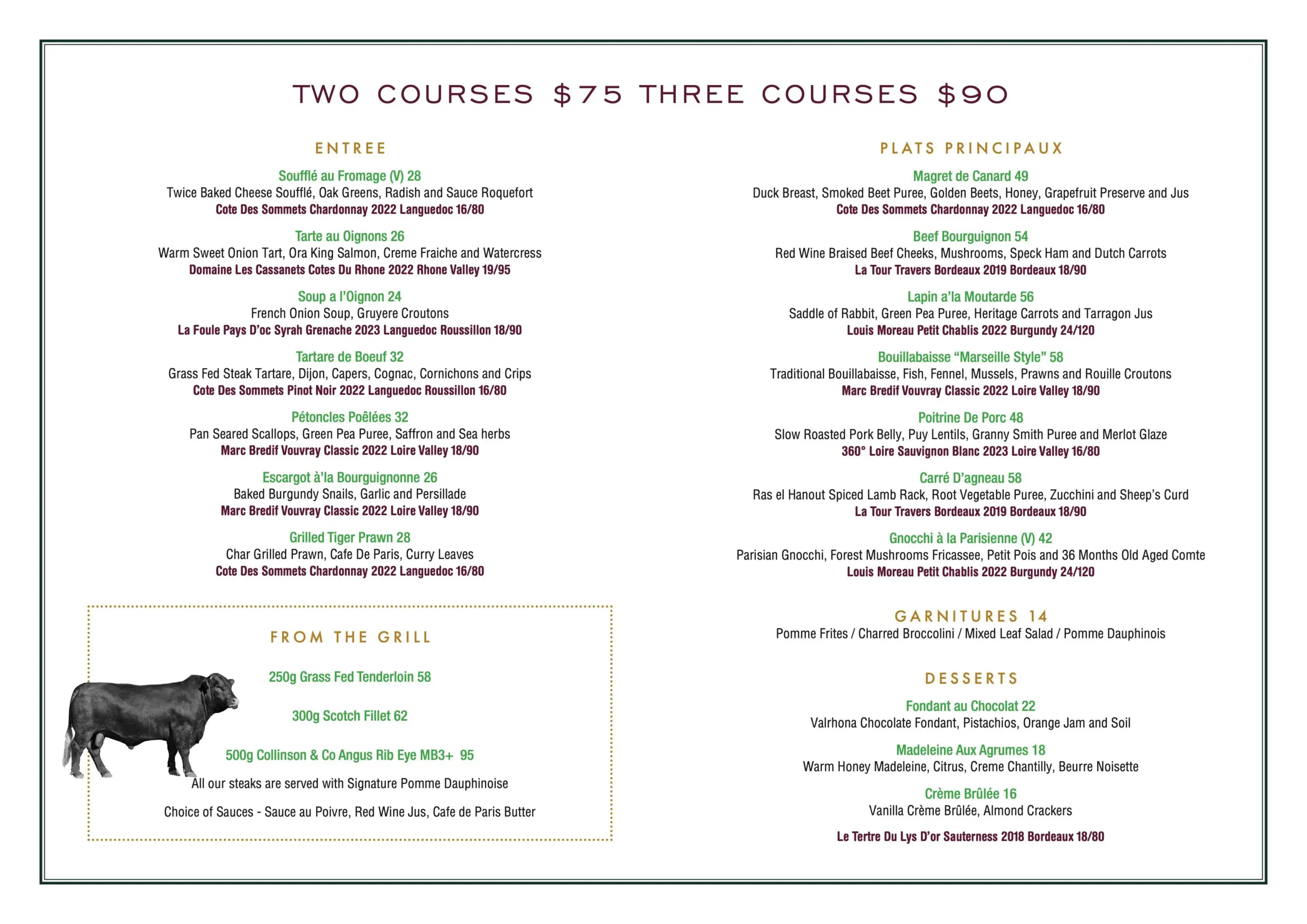 New Winter Food Menu_A3 Single Side_1505_2025